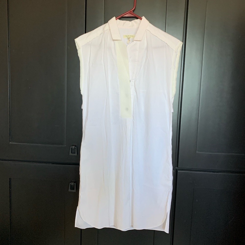 Rag & Bone White Cotton Shirt